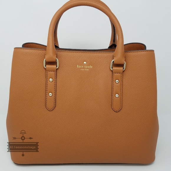 Kate spade evangelie larchmont avenue cognac bag - Picture 5 of 8